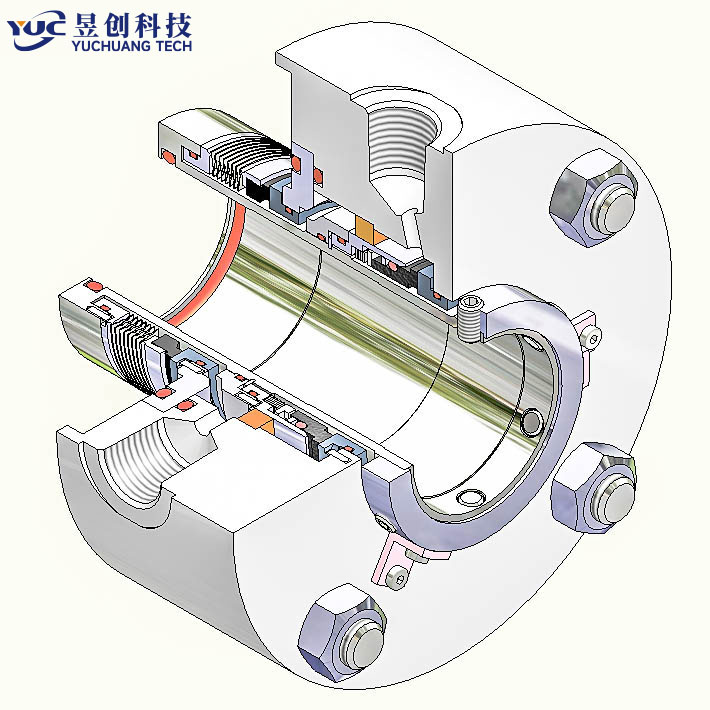 API682標(biāo)準(zhǔn)密封YC-12B-II/2CW-CS